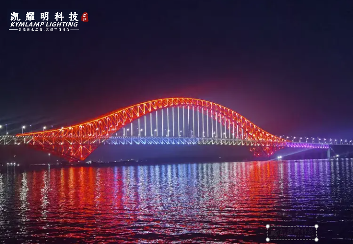 城市立交桥梁亮化工程立交桥灯光效果图 道路照明悬索桥亮化效果实拍112.png